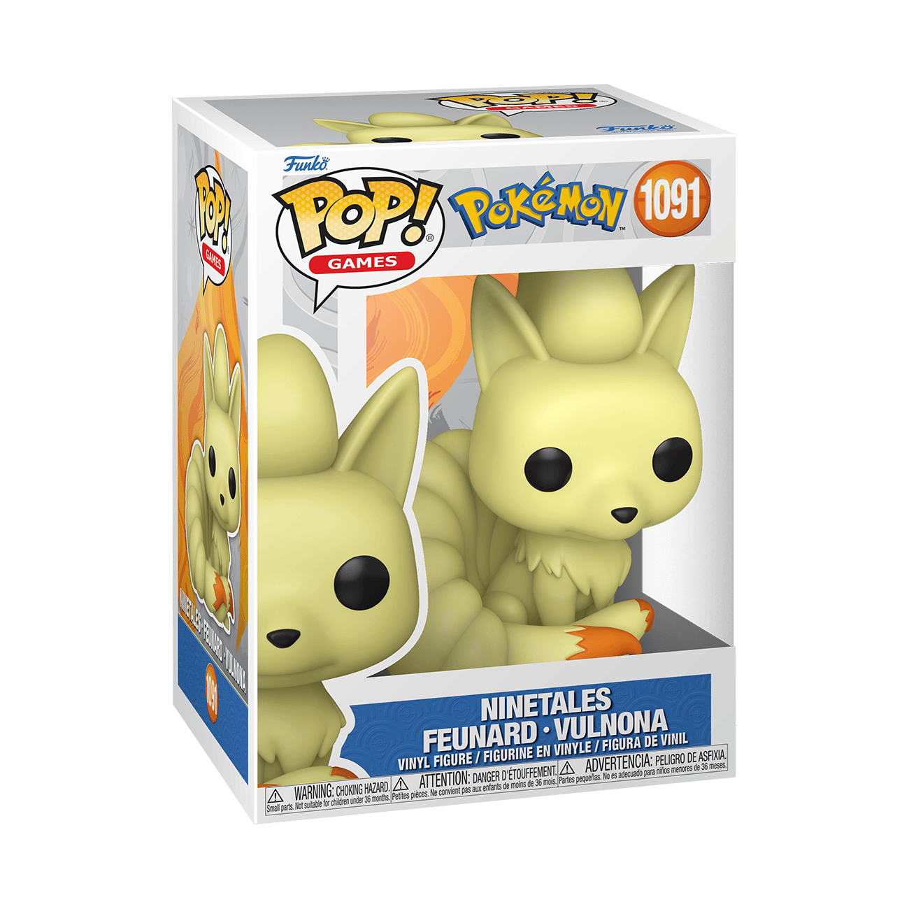 FUNKO POP GAMES: POKEMON - NINETALES 889698863667