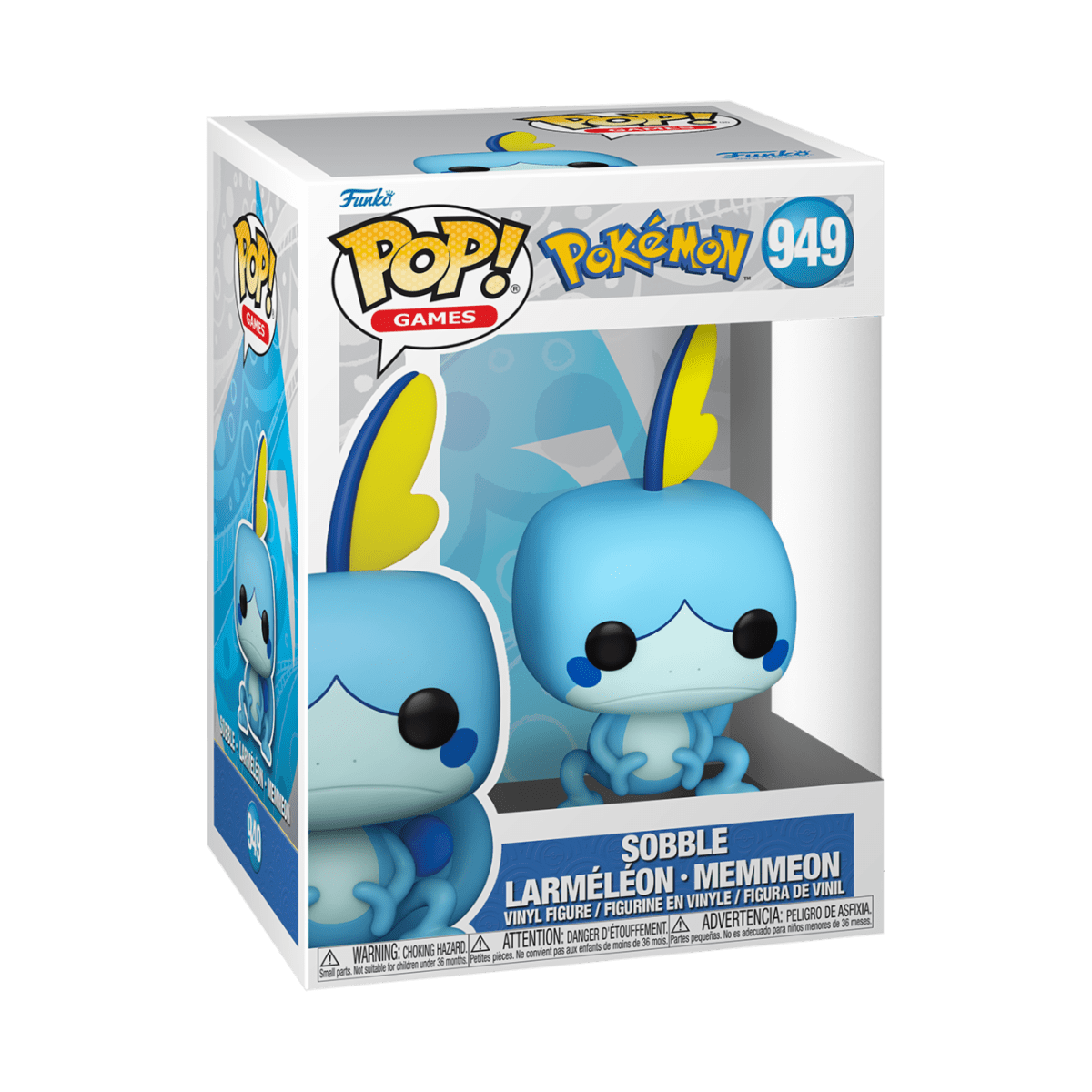 FUNKO POP GAMES: POKEMON - SOBBLE - POŠKODOVANA EMBALAŽA 3200000003170