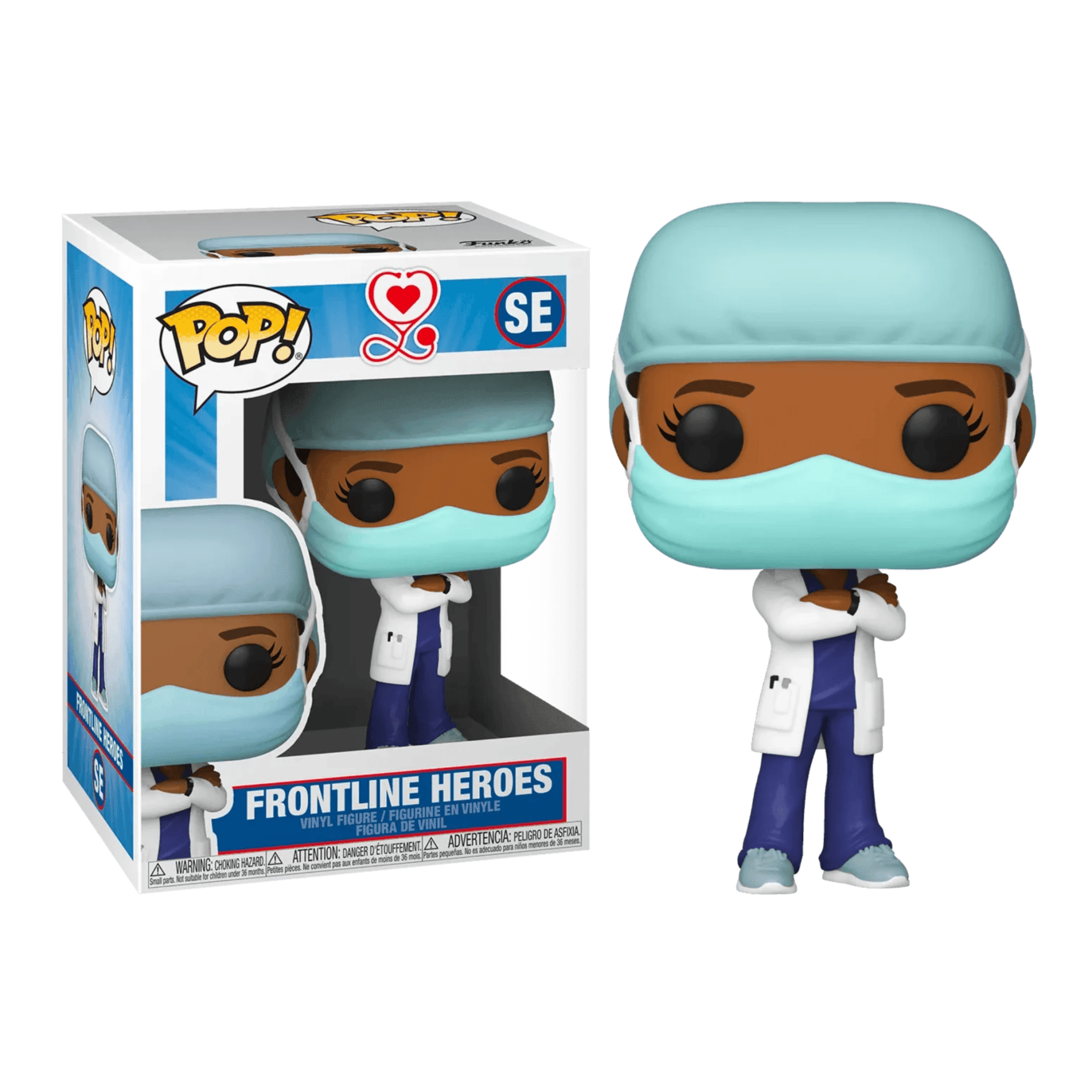 FUNKO POP HEROES: FRONT LINE WORKER - FEMALE #2 889698541565