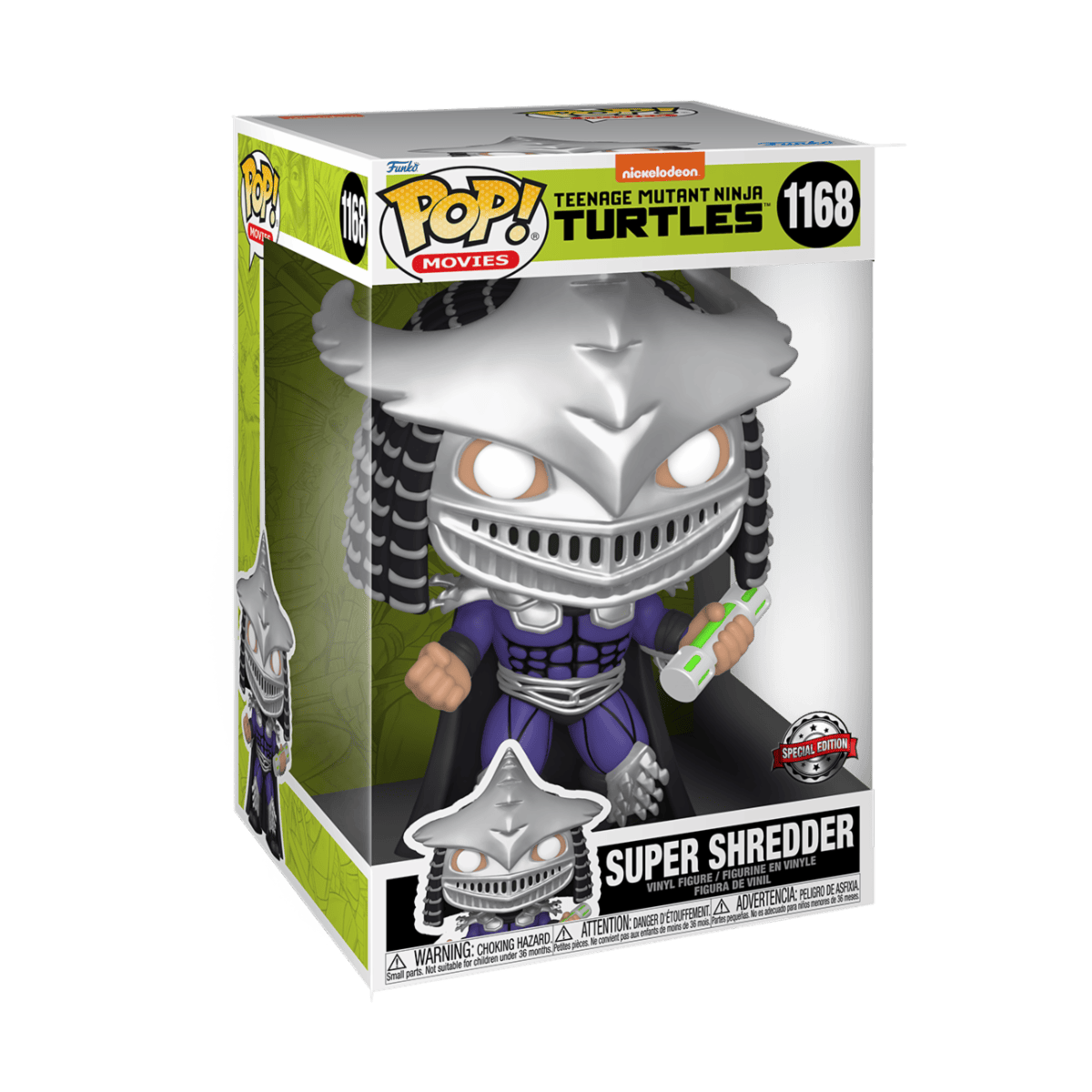 FUNKO POP JUMBO: TEENAGE MUTANT NINJA TURTLES - SHREDDER 889698588355