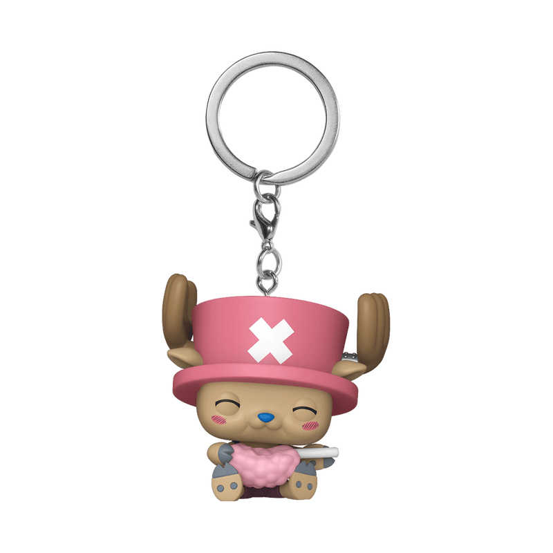 FUNKO POP KEYCHAIN: ONE PIECE - CHOPPER WITH COTTON CANDY 889698917506