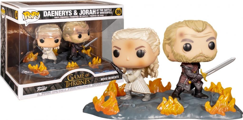 FUNKO POP MOMENT: GAME OF THRONES - DAENERYS & JORAH B2B W/SWORDS 889698448246