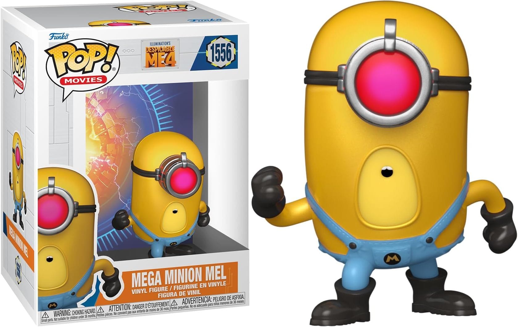 FUNKO POP MOVIES: DESPICABLE ME 4 – MEGA MEL 889698760522