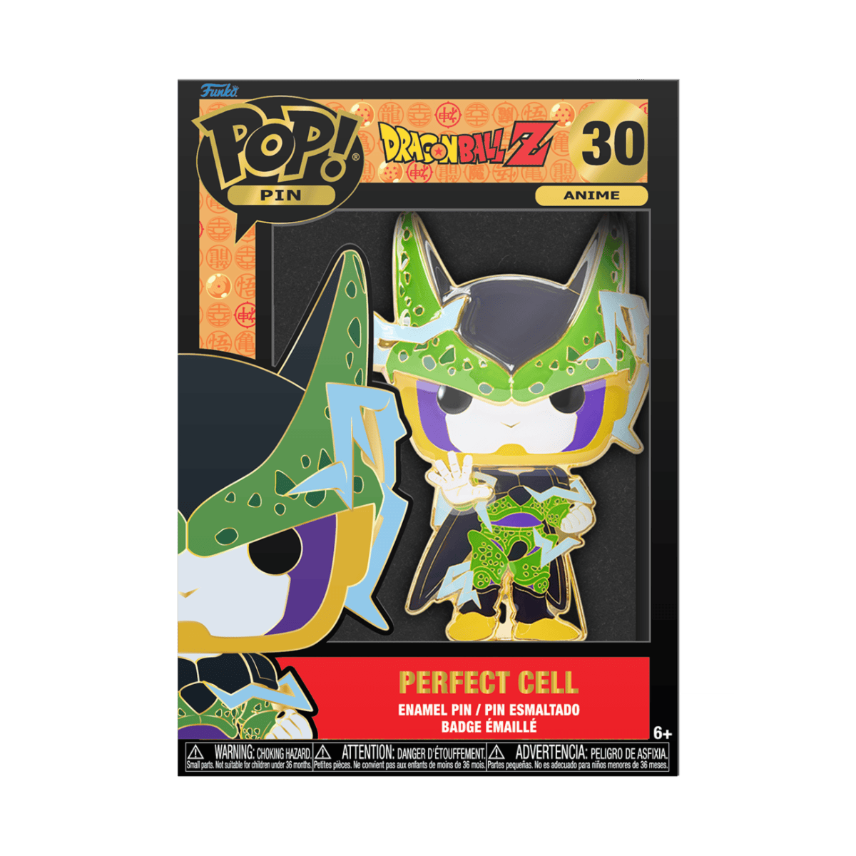 FUNKO POP PIN: ANIME - DRAGON BALL Z - PERFECT CELL 671803420151