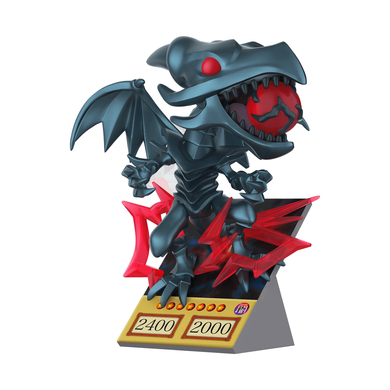 FUNKO POP PREMIUM: YU-GI-OH! - RED-EYES BLACK DRAGON (CARD) 889698866095