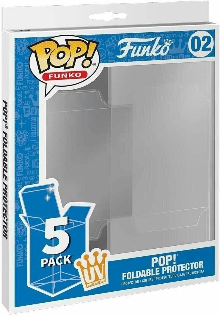 Funko POP Protector: Foldable POP Protector (UV) 5-Pack - ODPRTA EMBALAŽA 3200000004641