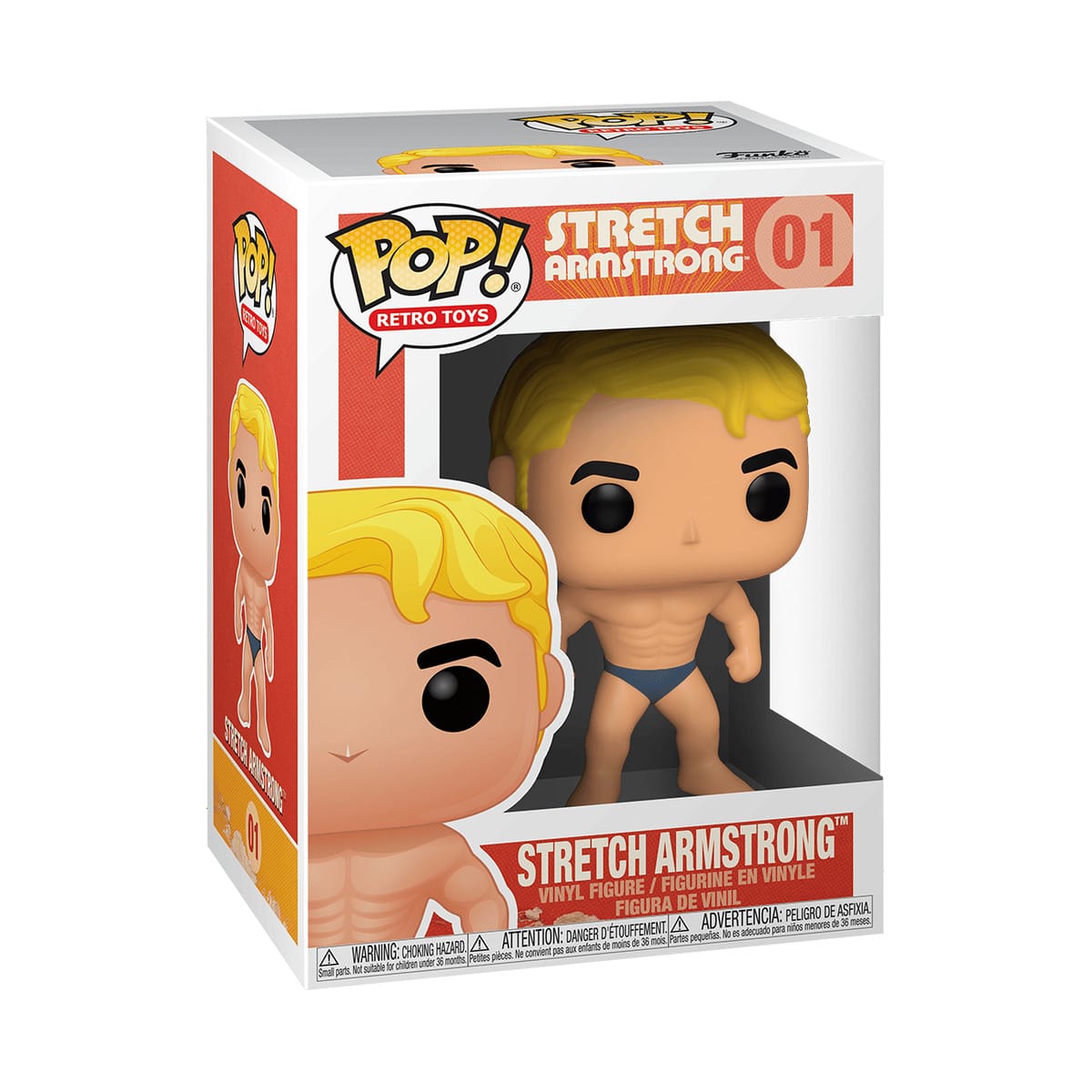 FUNKO POP RETRO TOYS: STRETCH ARMSTRONG - STRETCH ARMSTRONG W/CH 889698513104
