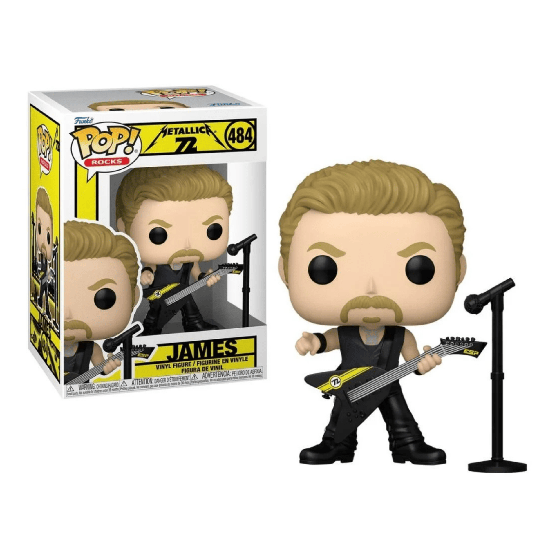 FUNKO POP ROCKS: METALLICA - JAMES 889698870795