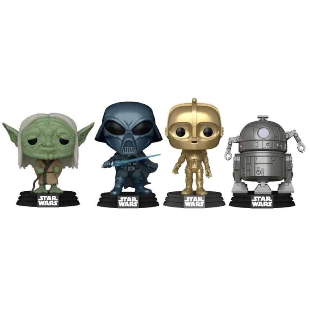 FUNKO POP STAR WARS: CONCEPT SERIES- 4PK 889698588683