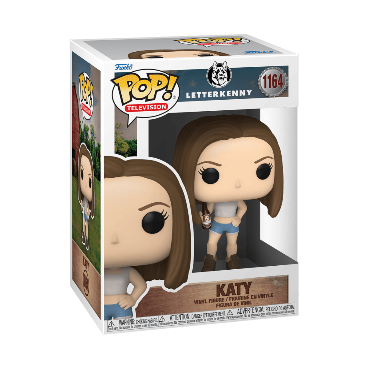 FUNKO POP TELEVISION: LETTERKENNY - KATY W/ PUPPERS & BEER 889698571265