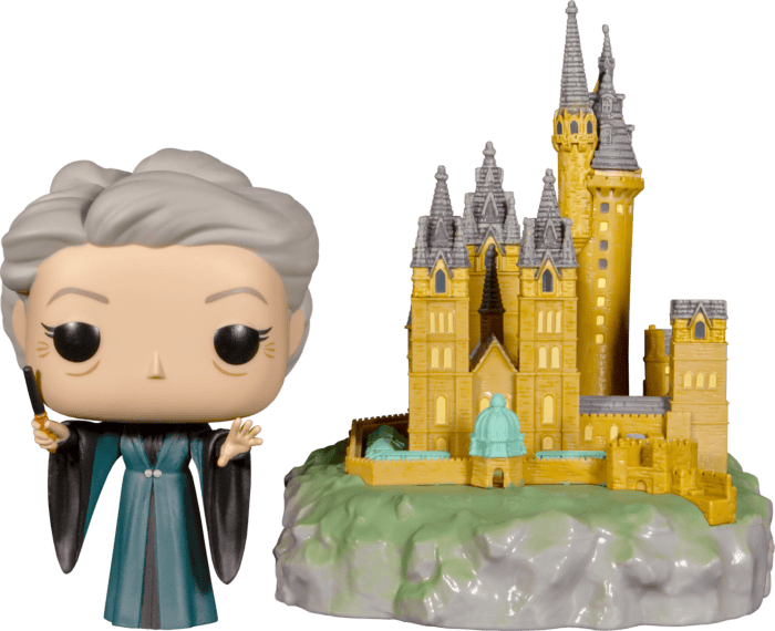 FUNKO POP TOWN: HARRY POTTER - MINERVA W/HOGWARTS 889698656559