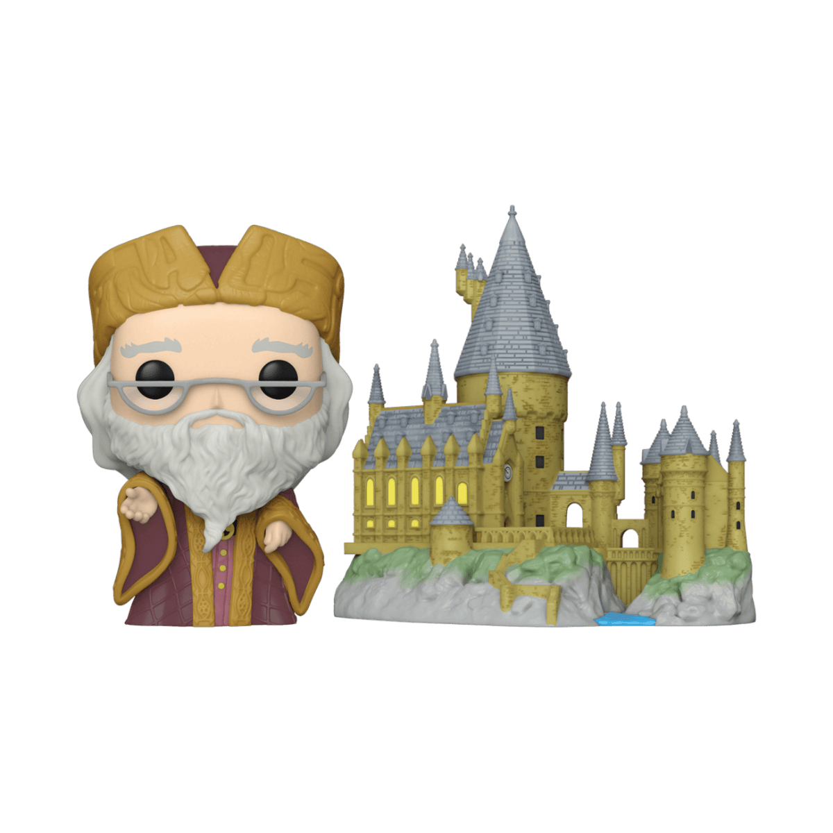 FUNKO POP TOWN: HP ANNIVERSARY - DUMBLEDORE W/HOGWARTS 889698573696