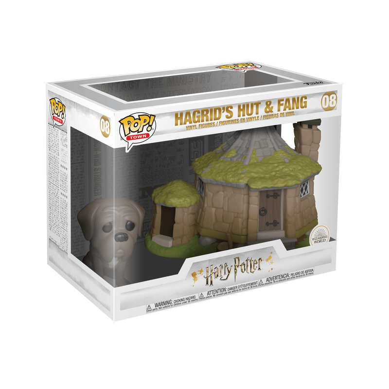 FUNKO POP TOWN: HP - HAGRID'S HUT W/ FANG 889698442305