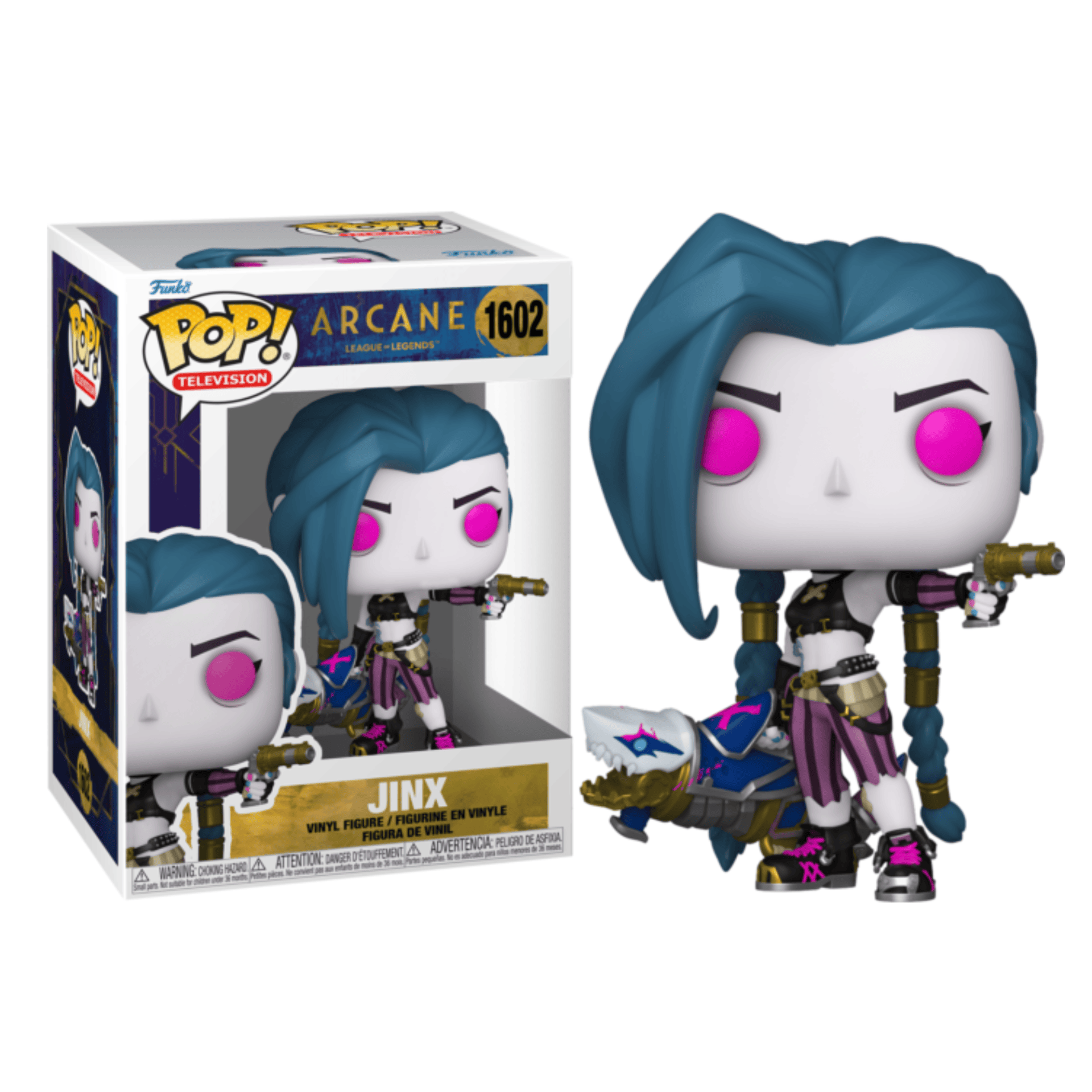FUNKO POP TV: ARCANE LEAGUE OF LEGENDS S1 - JINX 889698756495