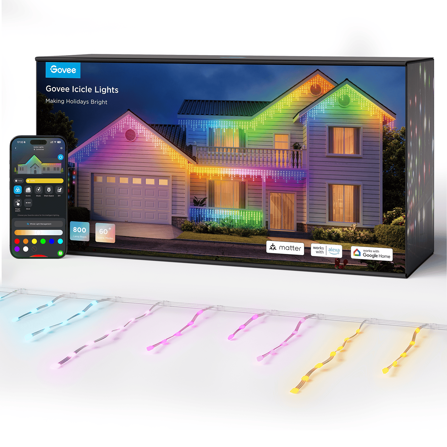 GOVEE Icicle Lights 10m 6974316990215