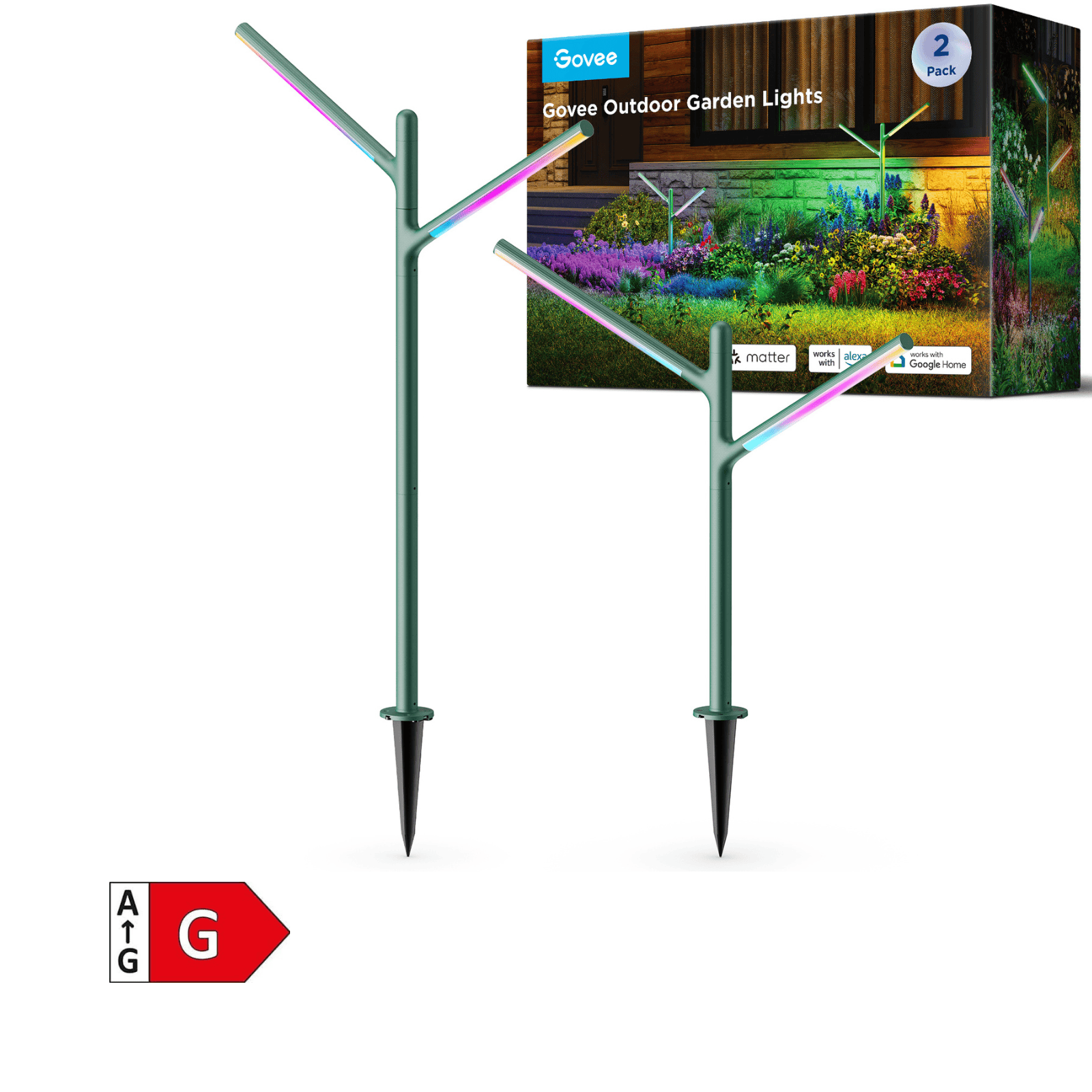 GOVEE RGBICWW vrtna svetilka 6974316995883