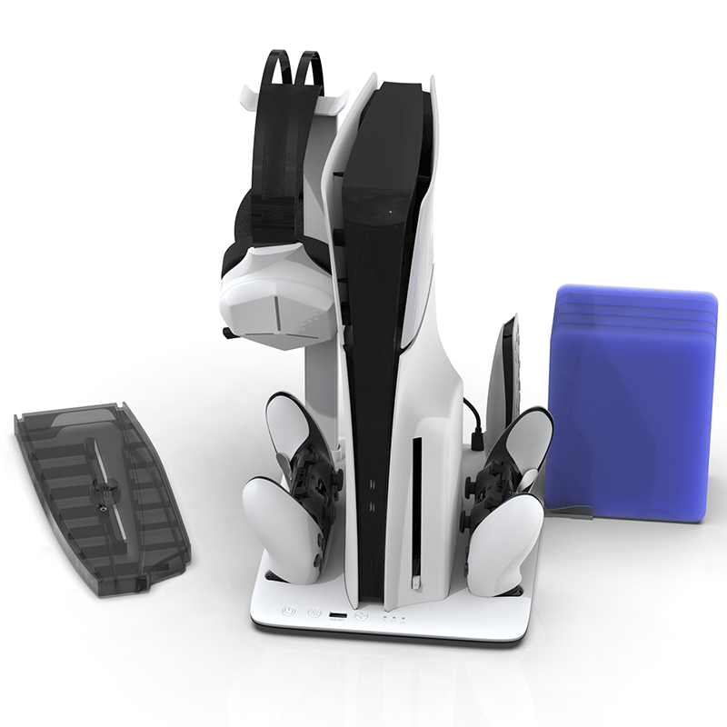 IMP TECH DLX MULTI FUNKCIJSKO STOJALO ZA KONZOLE ORIGINAL/SLIM/PRO PS5 5060176365674