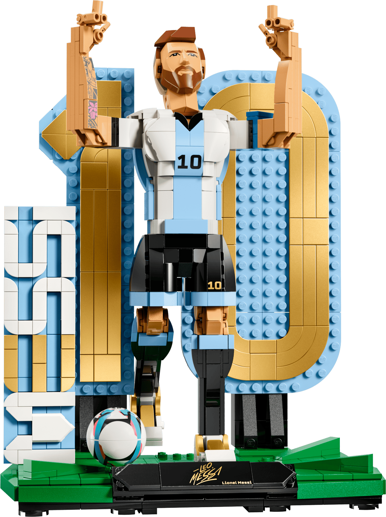 LEGO EDITIONS FOOTBALL - FOOTBALL LEGEND LIONEL MESSI #43015 5702018069554