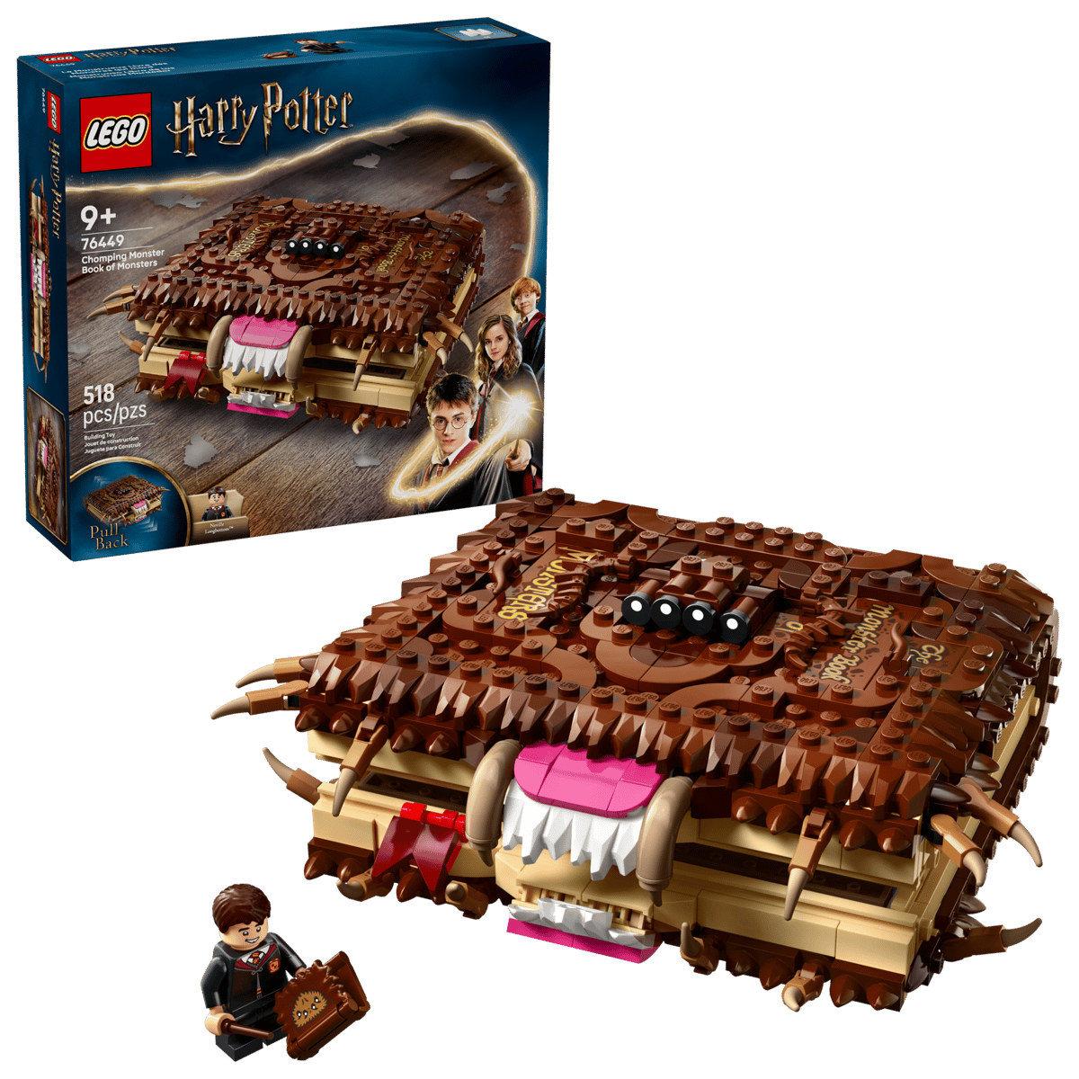 LEGO HARRY POTTER - CHOMPING MONSTER BOOK OF MONSTERS #76449 5702017812878