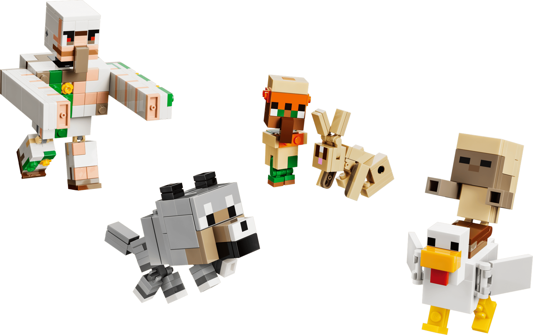 LEGO MINECRAFT - CHICKEN JOCKEY DESERT ATTACK #21592 5702018056011