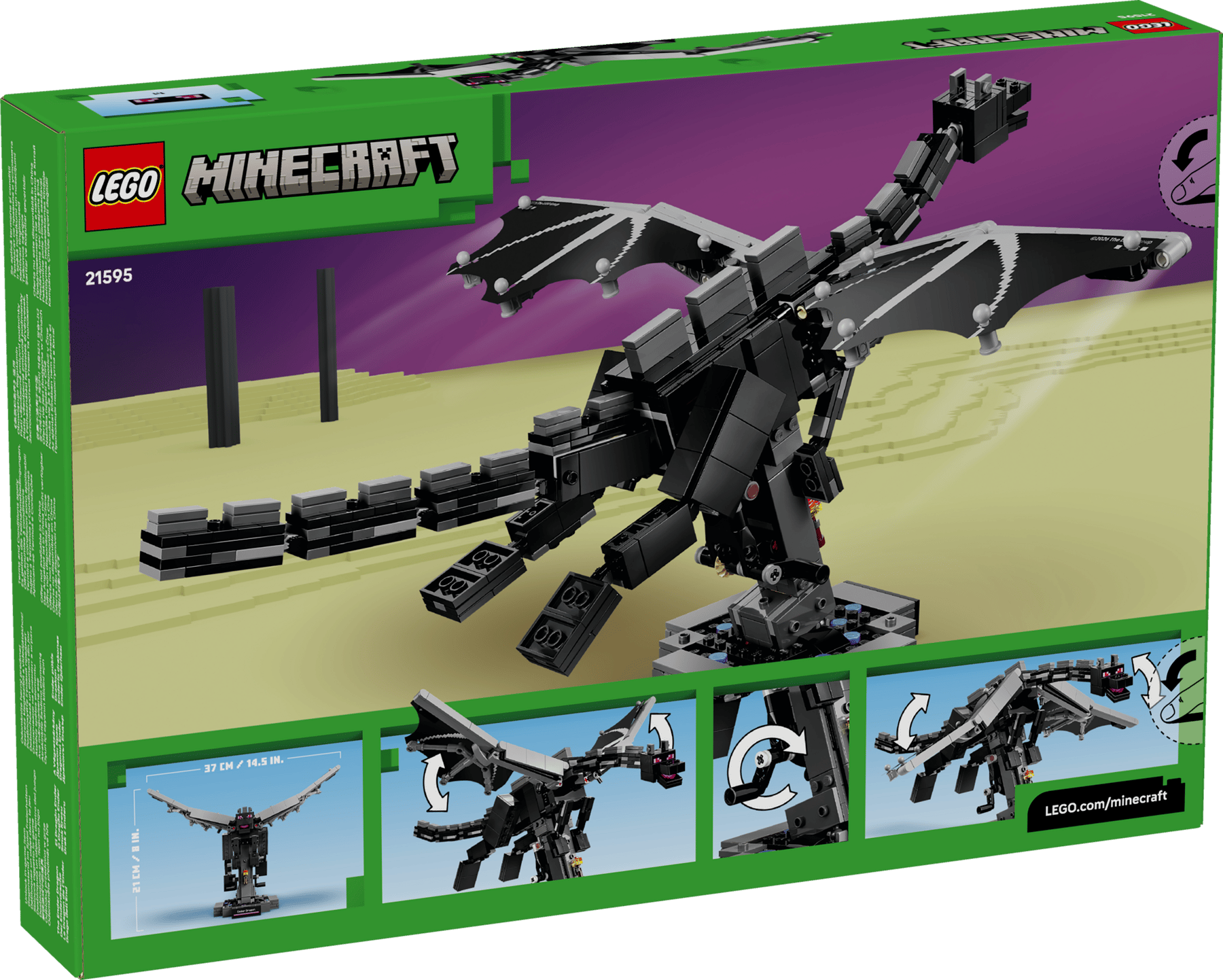 LEGO MINECRAFT - THE ENDER DRAGON #21595 5702018056042