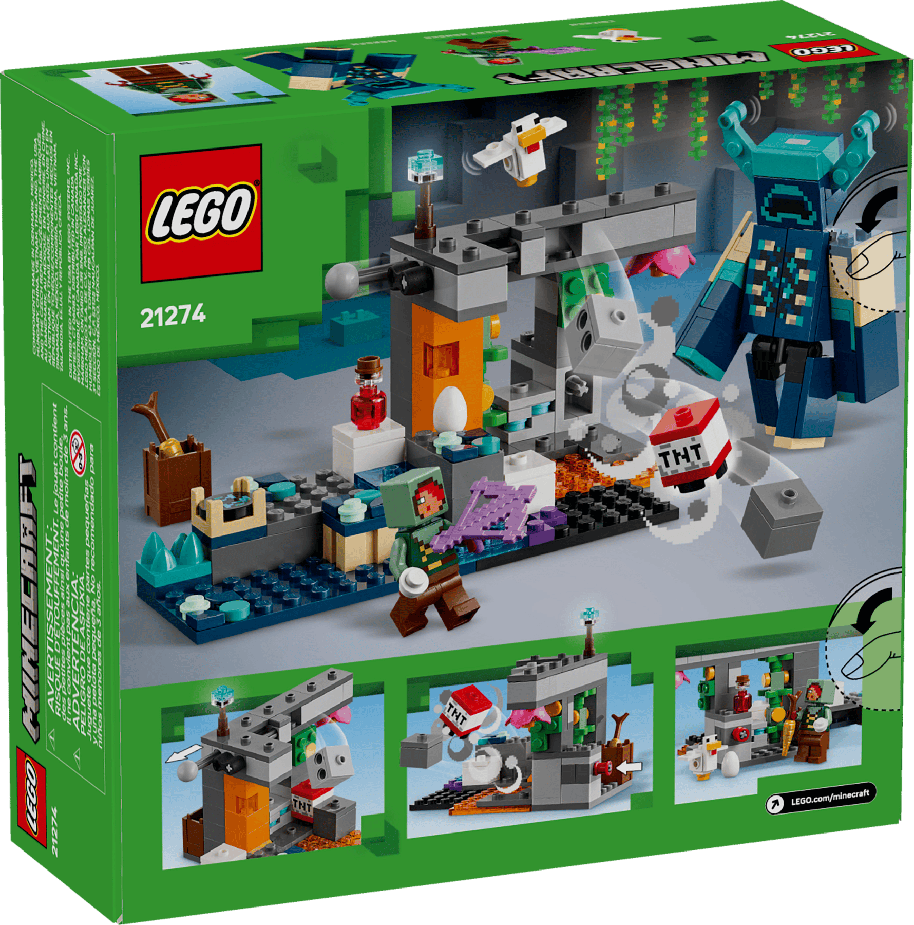LEGO MINECRAFT - THE WARDEN ENCOUNTER #21274 5702017815480