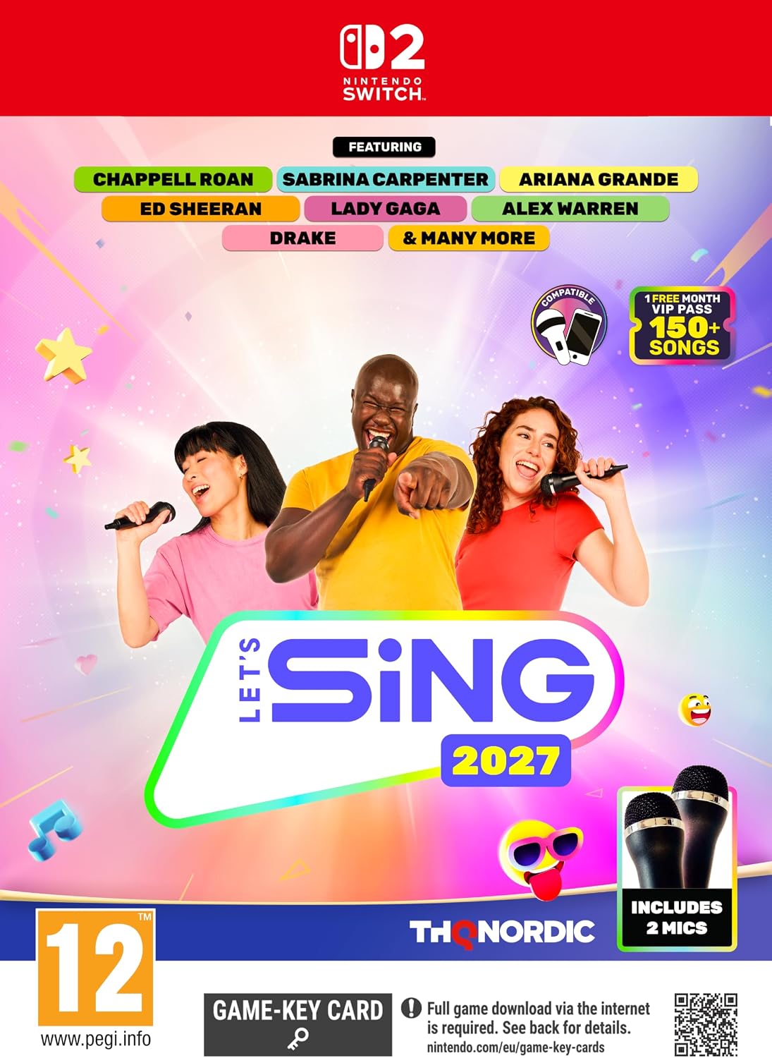 Let's Sing 2027 - 2 Mic Bundle (Nintendo Switch 2) 9120131604623