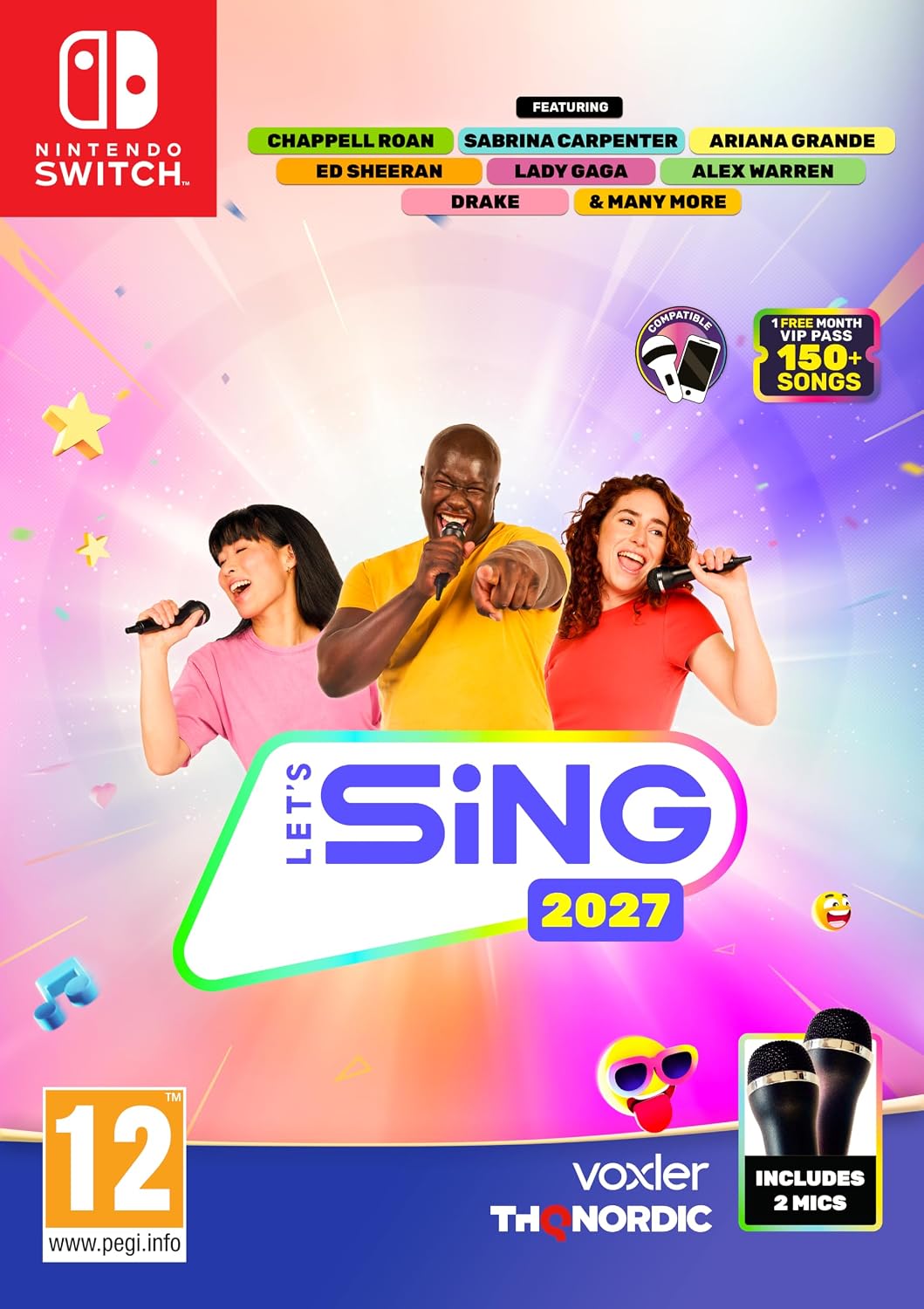 Let's Sing 2027 - 2 Mic Bundle (Nintendo Switch) 9120131604562