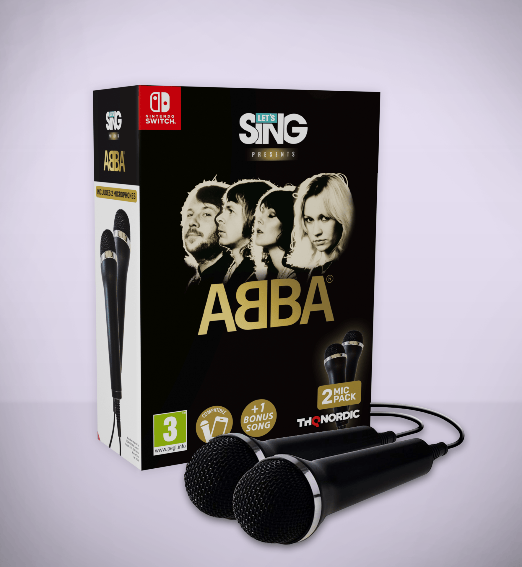 Let's Sing ABBA - 2 Mic Bundle (Nintendo Switch) 9120131605385