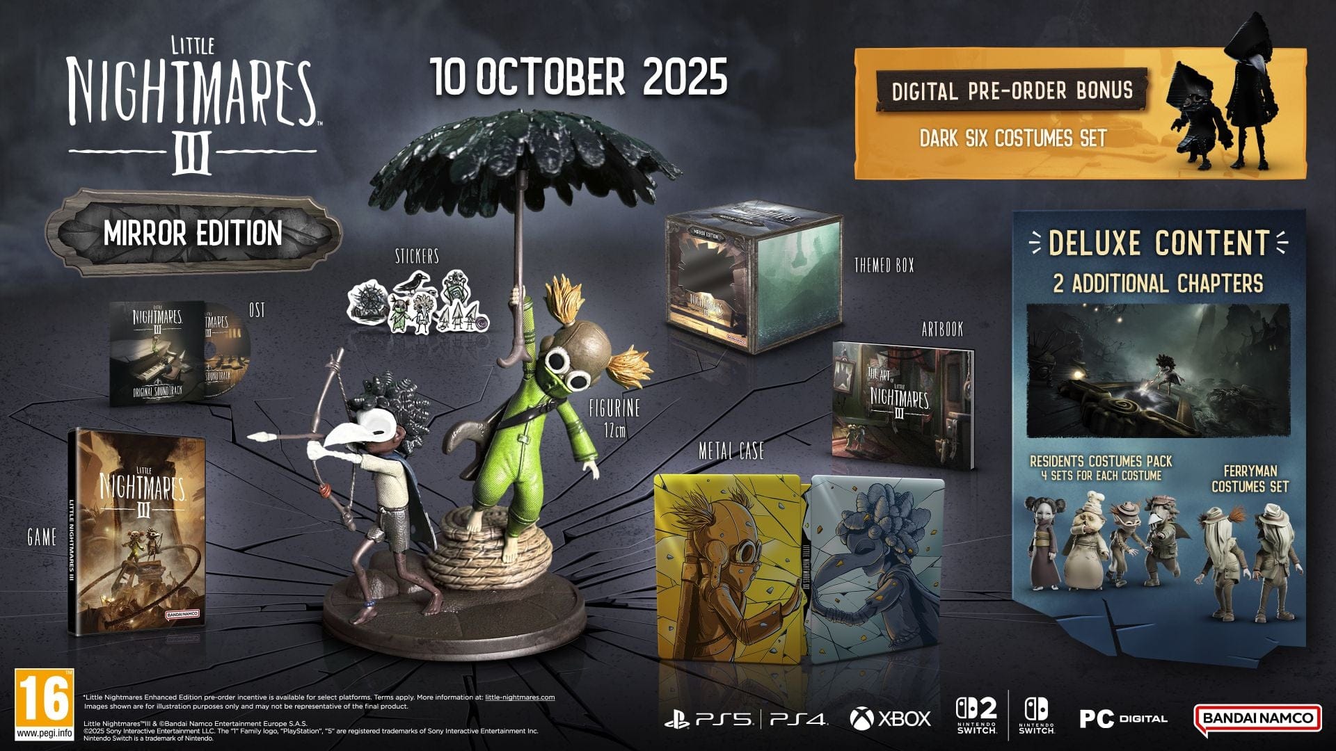 Little Nightmares III - Mirror Edition (Nintendo Switch 2) 3391892037838
