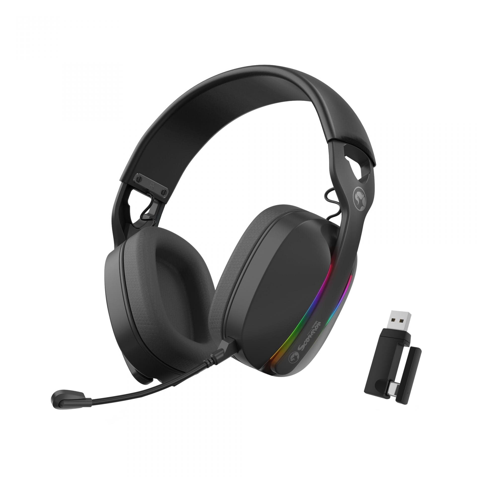 MARVO HG9086W BK BREZŽIČNE SLUŠALKE 6932391933664