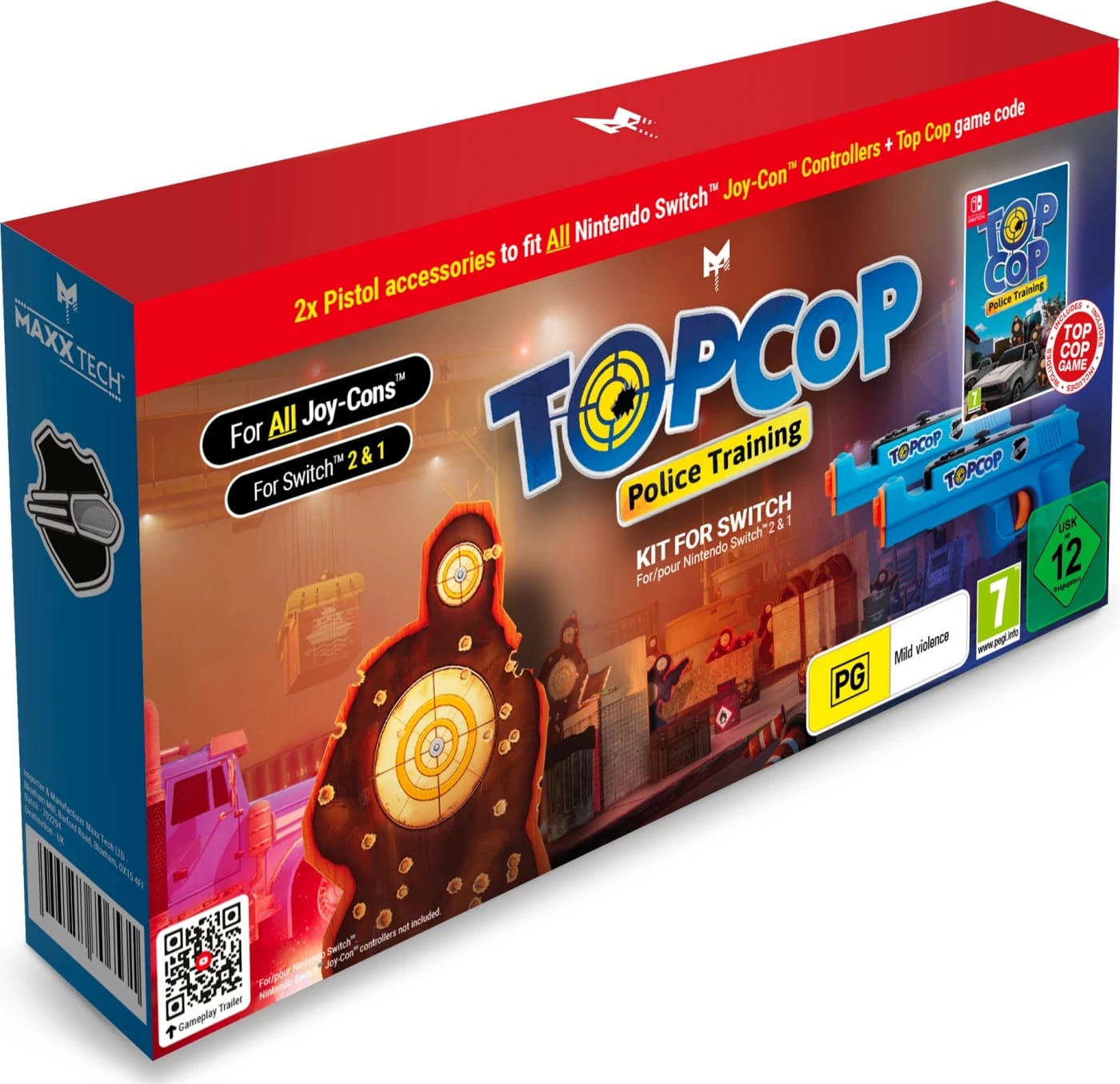 MAXX TECH TOP COP: POLICE TRAINING GAME KIT za SWITCH 2&1 (CIAB) 5055957706920
