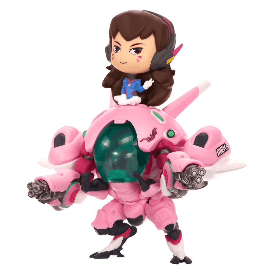 MERCHANDISE FIGURE CUTE BUT DEADLY D.VA WITH MEKA 5030917237140
