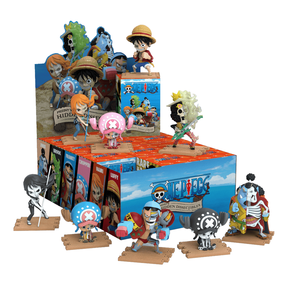 MIGHTY JAXX - FREENY'S HIDDEN DISSECTIBLES: ONE PIECE SERIES 02 figurice 658215289453
