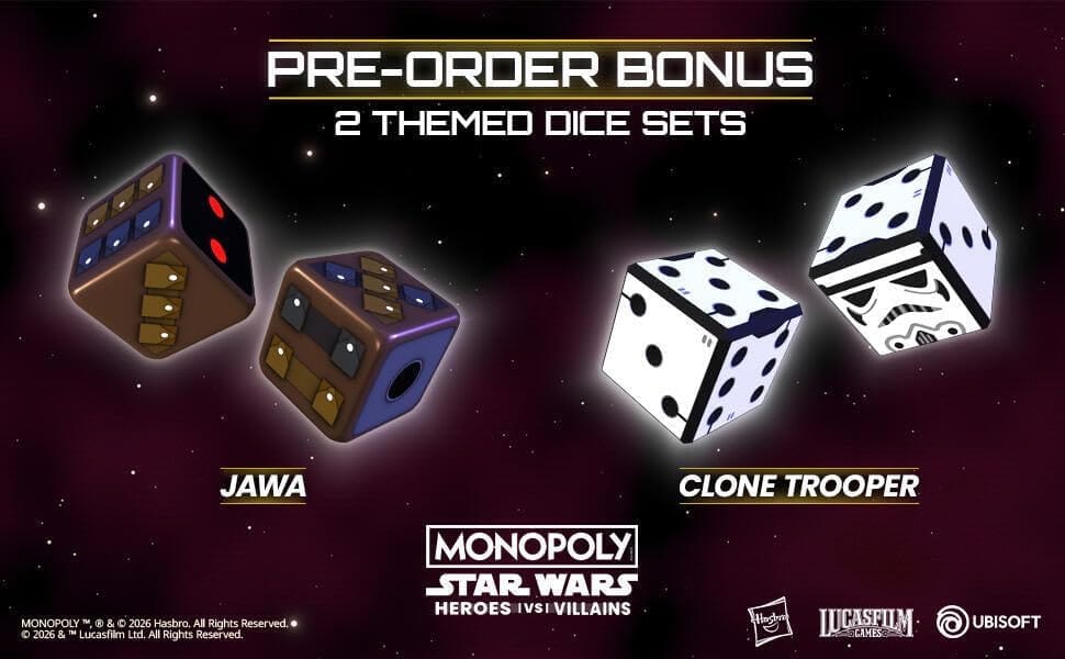 Monopoly: Star Wars Heroes Vs Villains (Nintendo Switch) 3307216311416