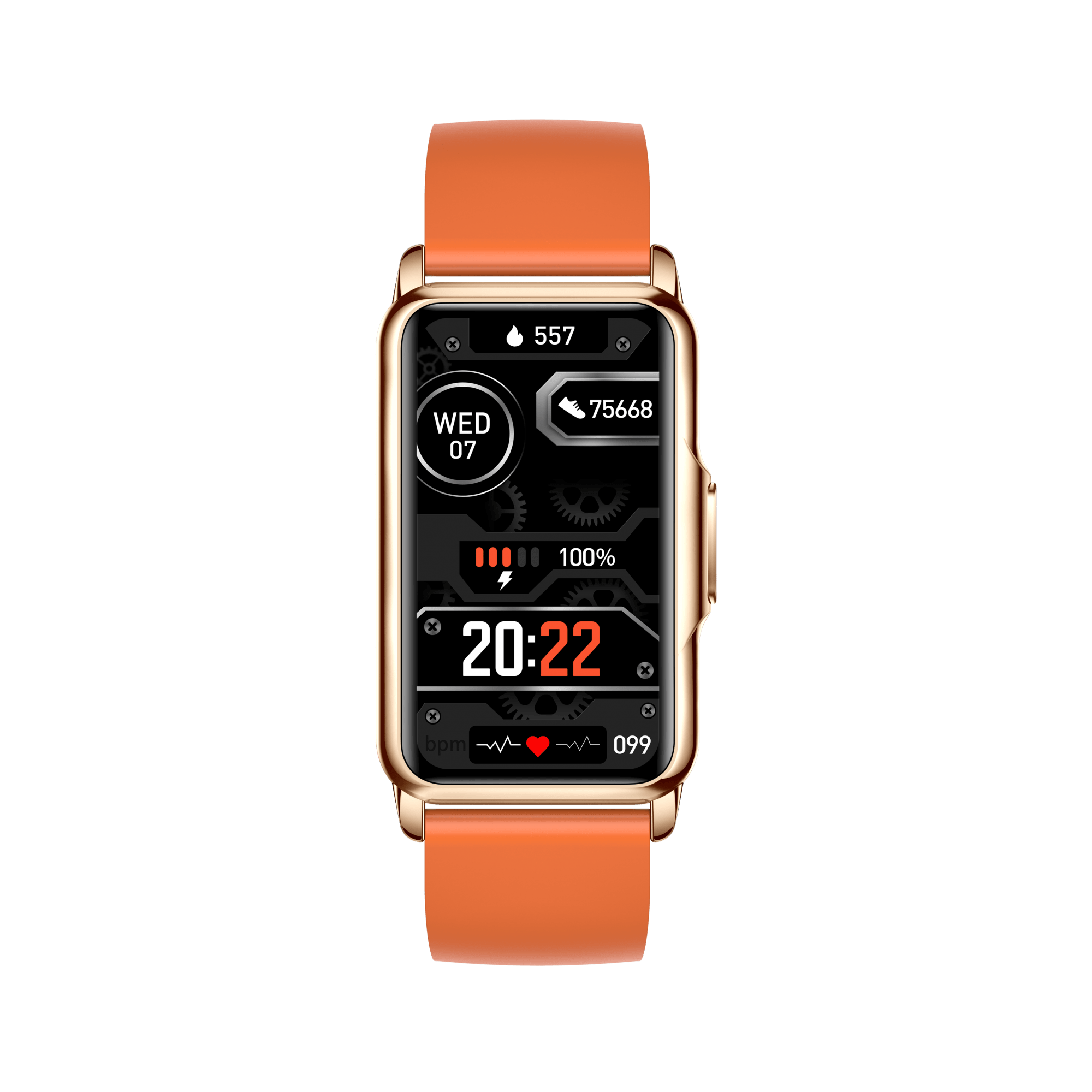 MOYE KRONOS FIT BUDDY SMART BAND - ORANŽNE BARVE 8605042605460