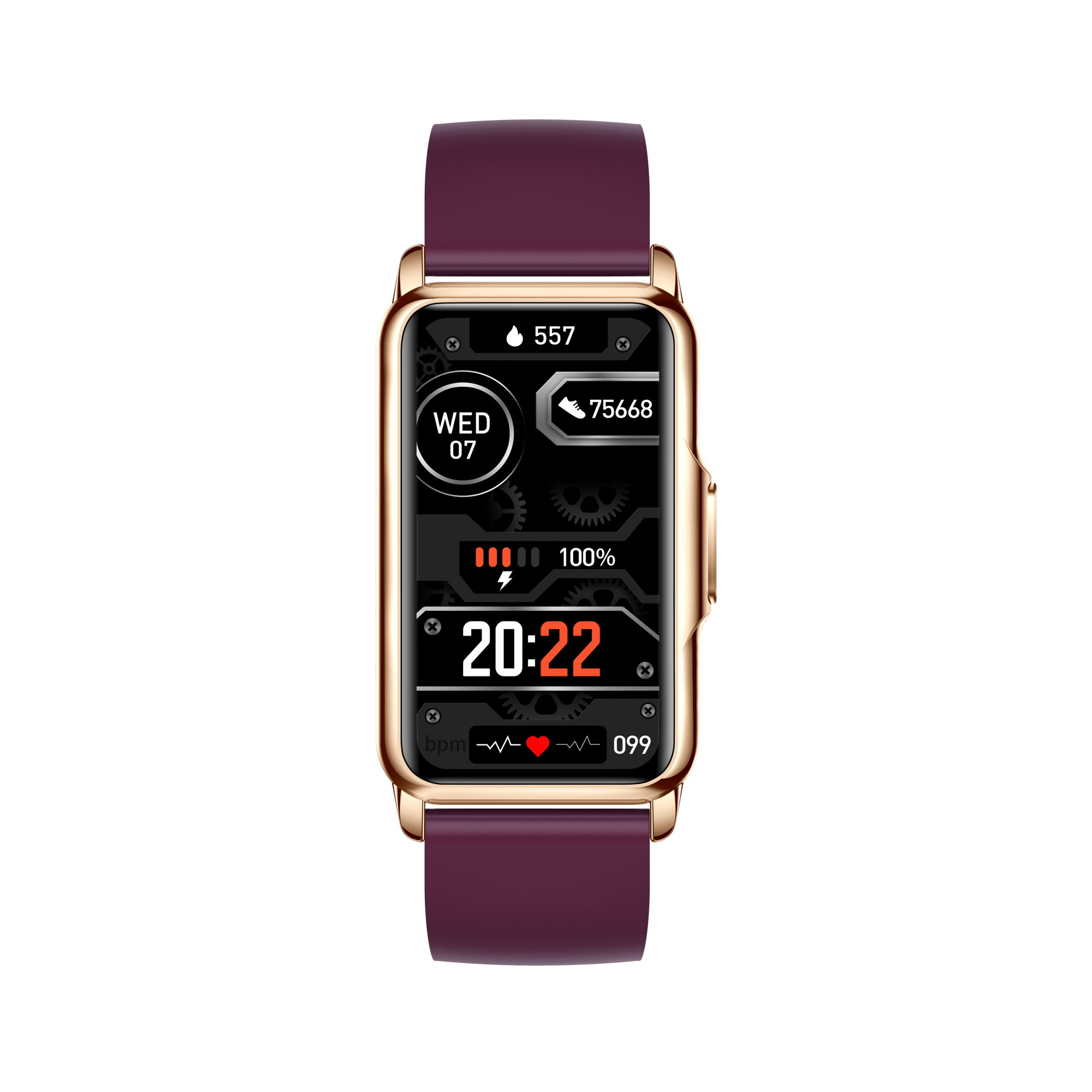 MOYE KRONOS FIT BUDDY SMART BAND – VIJOLIČNE BARVE 8605042605484
