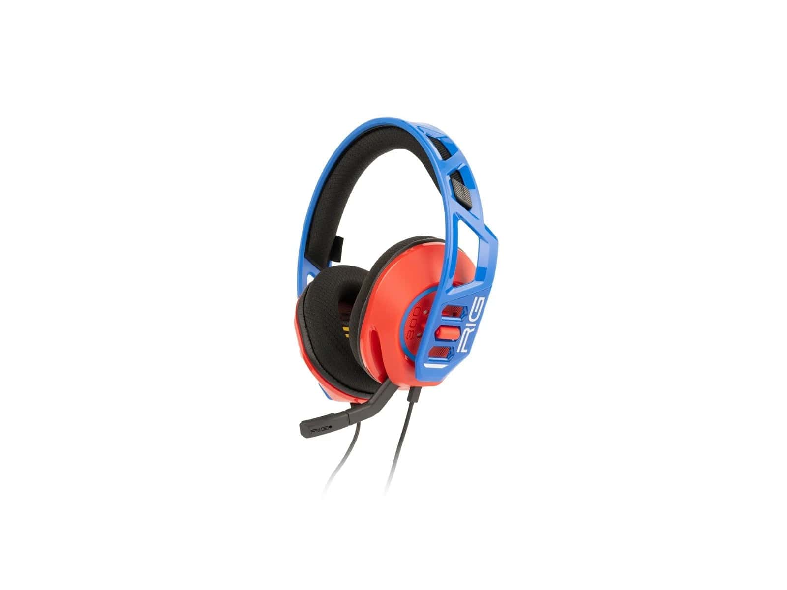 NACON HEADSET RIG 300 PRO SWITCH 2 žične slušalke redeče modre barve 3665962029871