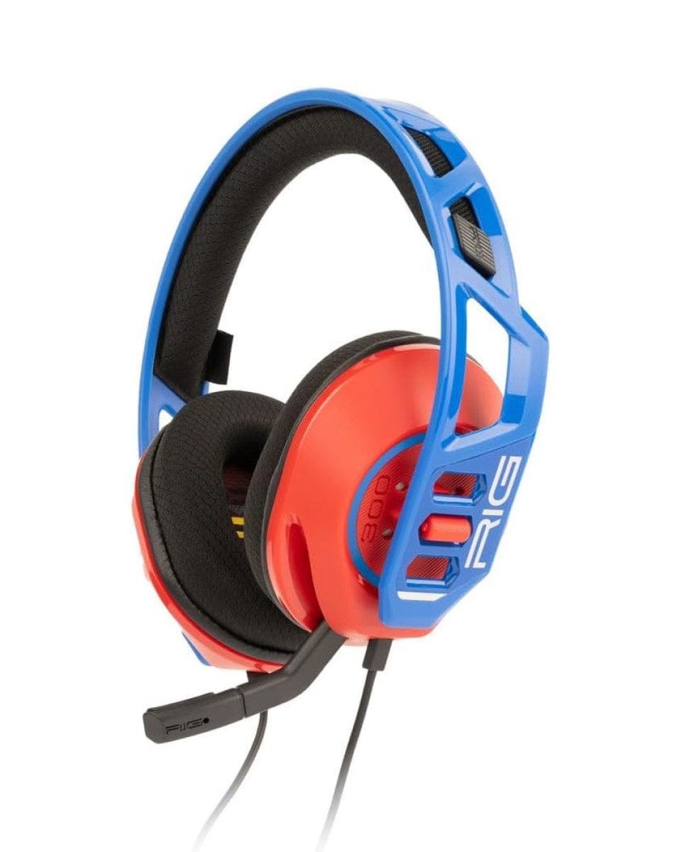 NACON HEADSET RIG 300 PRO SWITCH 2 žične slušalke redeče modre barve 3665962029871