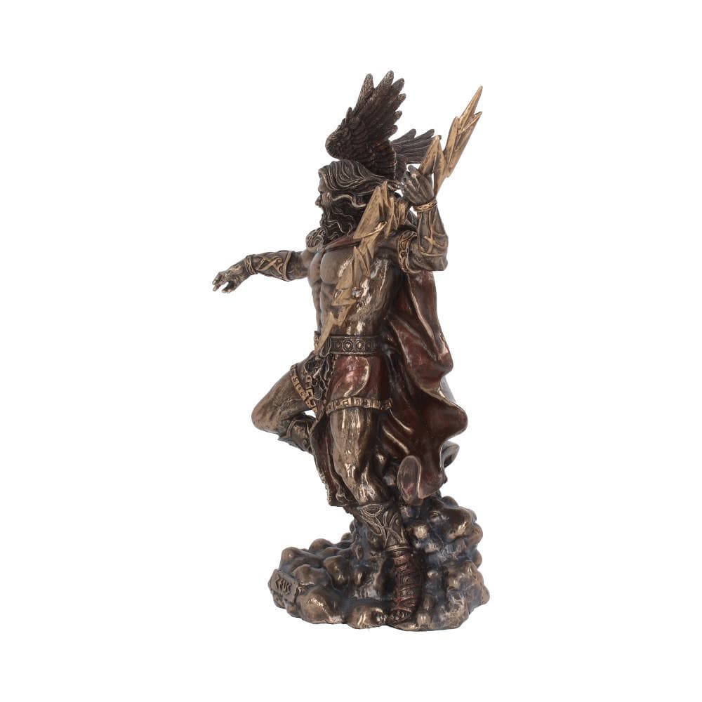 NEMESIS NOW BRONZED ZEUS kipec 30CM 801269110895