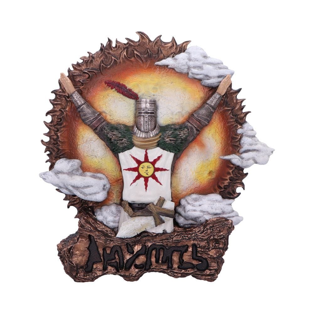 NEMESIS NOW DARK SOULS SOLAIRE WALL PLAQUE dekoracija 27.5CM 801269155483