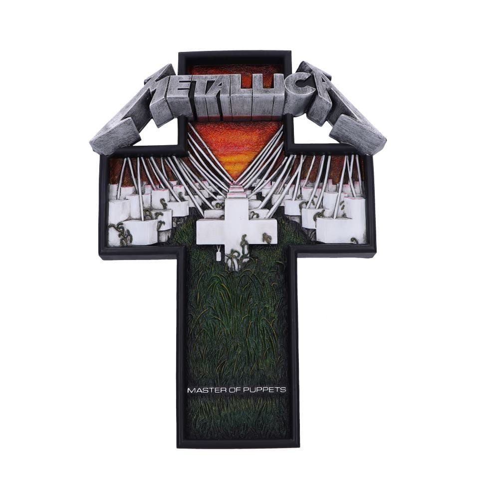 NEMESIS NOW METALLICA MASTER OF PUPPETS WALL PLAQUE 31.5CM 801269150488