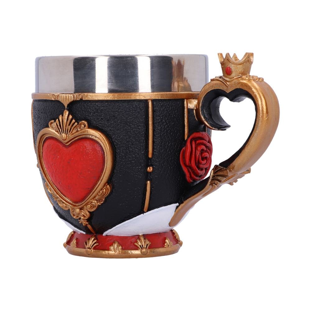 NEMESIS NOW PINKYS UP - QUEEN OF HEARTS 11CM skodelica 801269148959