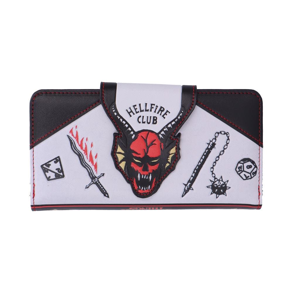 NEMESIS NOW STRANGER THINGS HELLFIRE CLUB EMBOSSED denarnica 18.5CM 801269159030