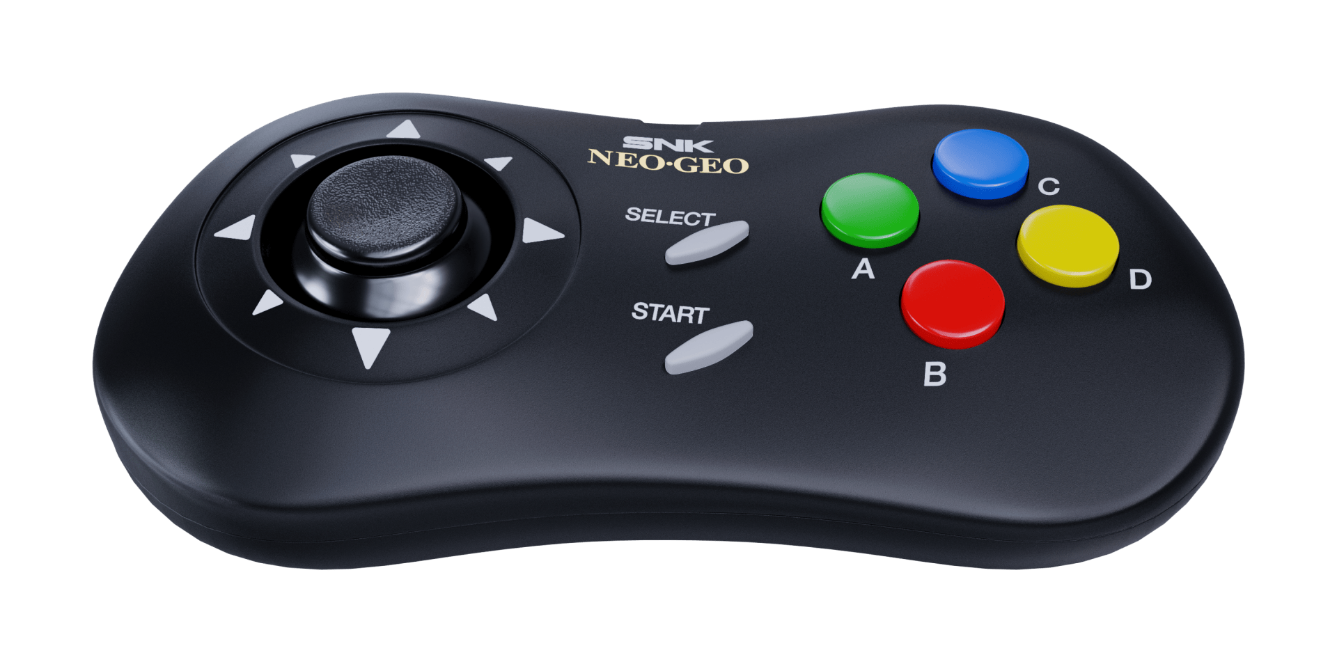 NEOGEO AES+ brezžični kontroler črne barve 4020628550325