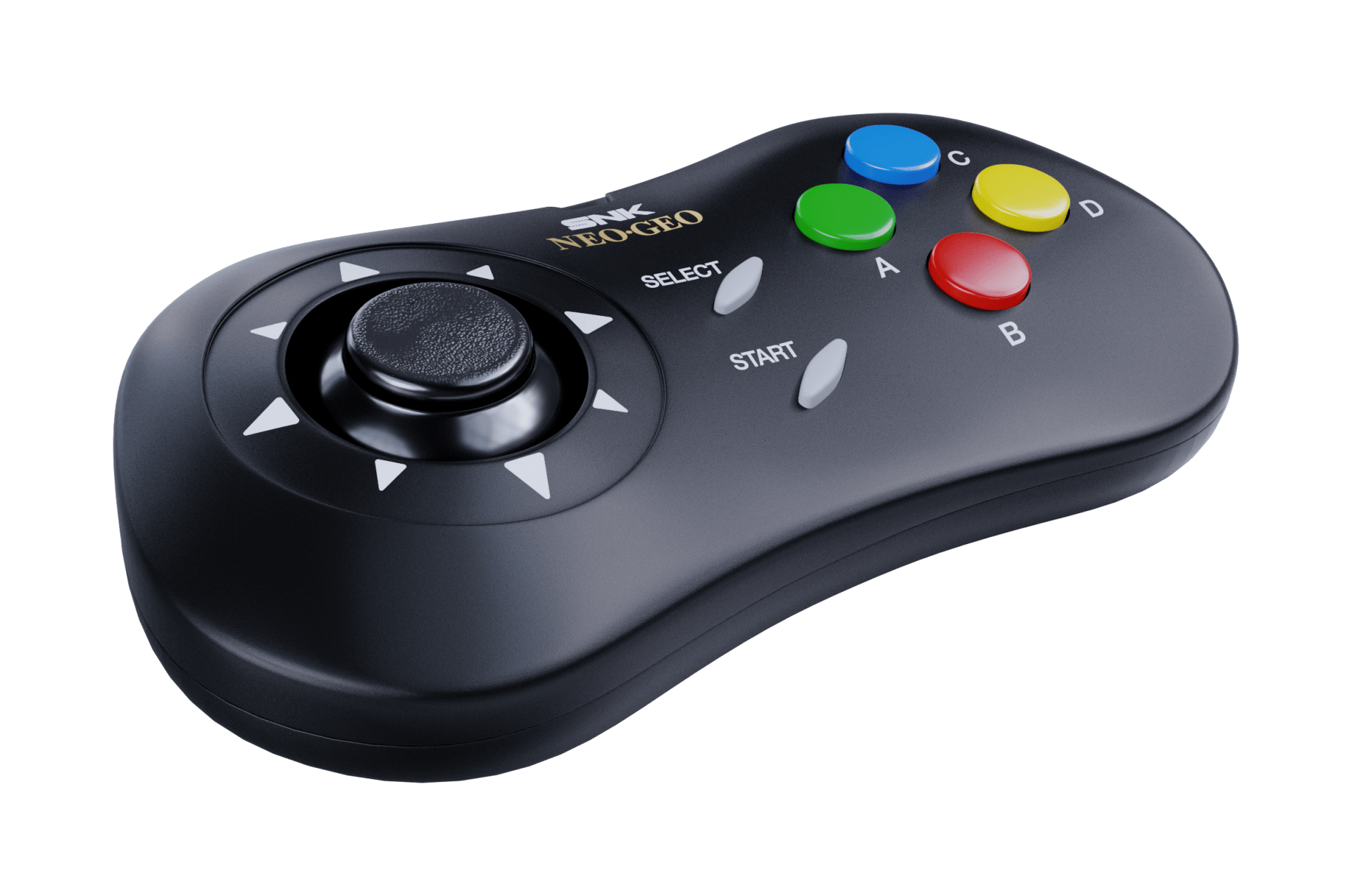 NEOGEO AES+ brezžični kontroler črne barve 4020628550325