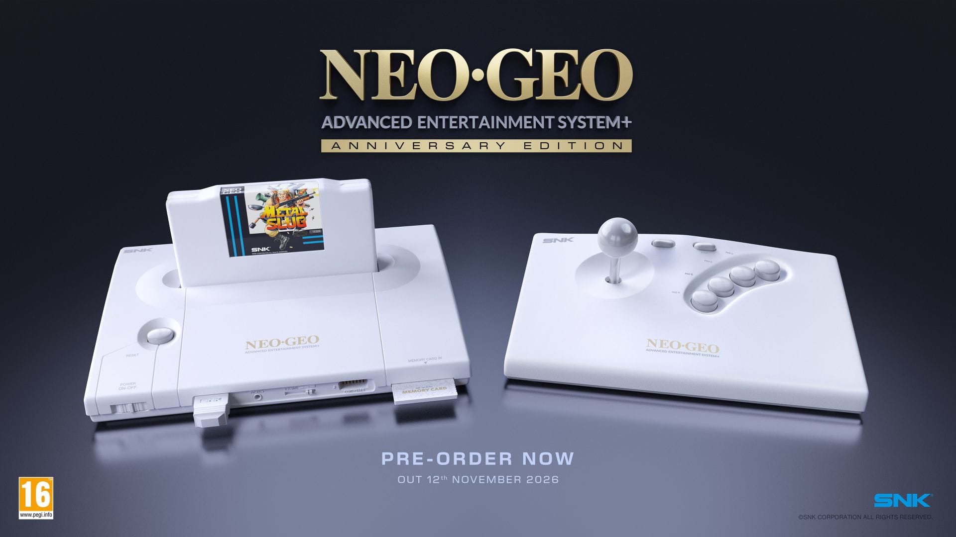 NEOGEO AES+ konzola - ANNIVERSARY EDITION 4020628550370