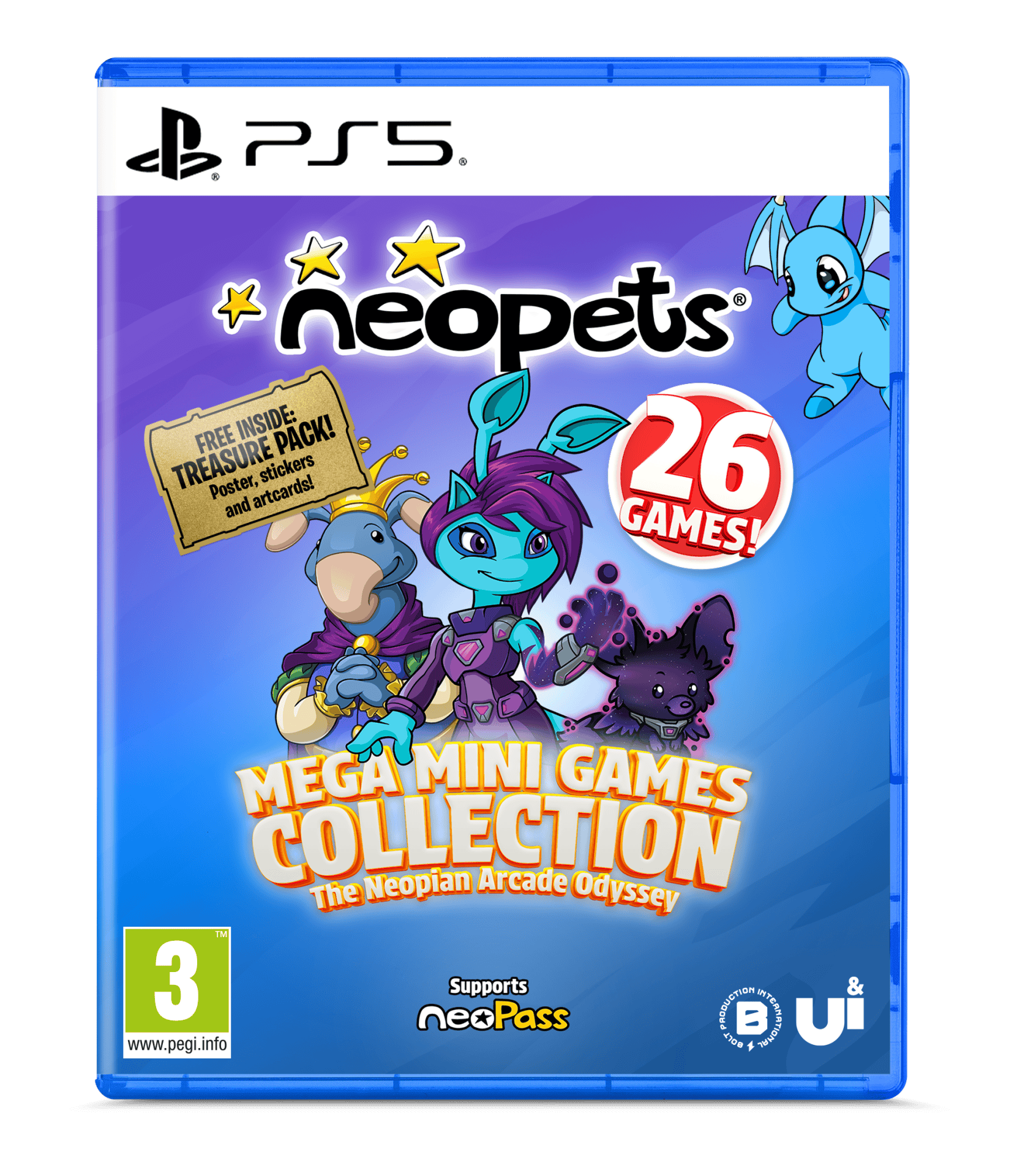 Neopets: Mega Mini Games Collection - Day 1 Edition (Playstation 5) 5056635620620