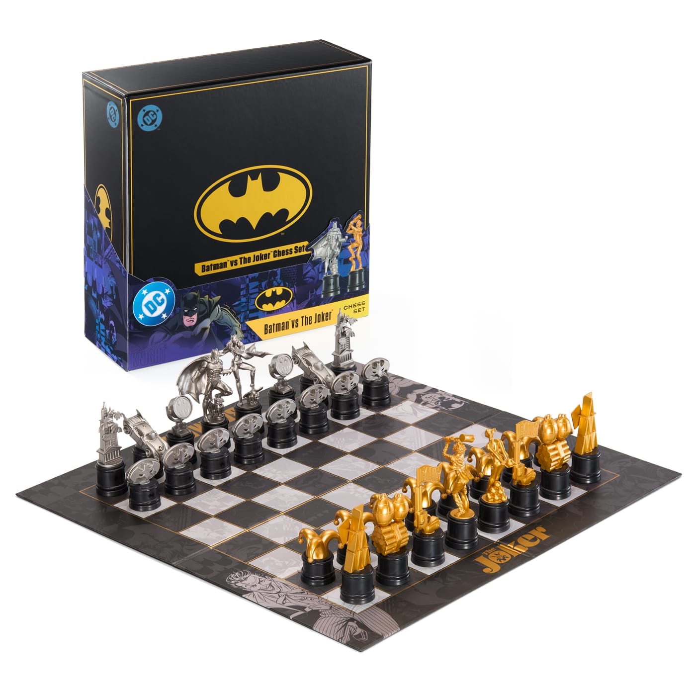 NOBLE COLLECTION - DC - BATMAN VS THE JOKER šah 849421011864