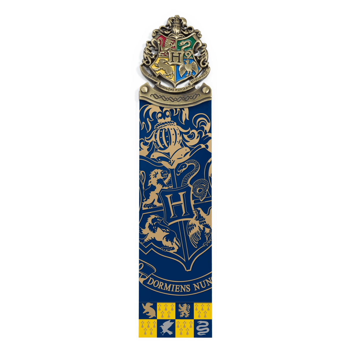 NOBLE COLLECTION - HARRY POTTER - HOGWARTS CREST BOOKMARK 849421002657